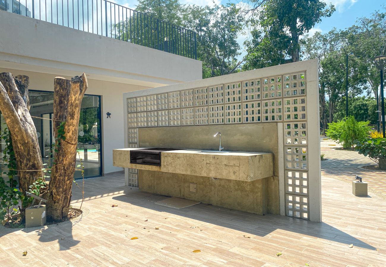 Apartment in Santa Marta - Santa Marta Natural Getaway: Mountain & Greenery Views 2BR, 2 Baths & Free Parking