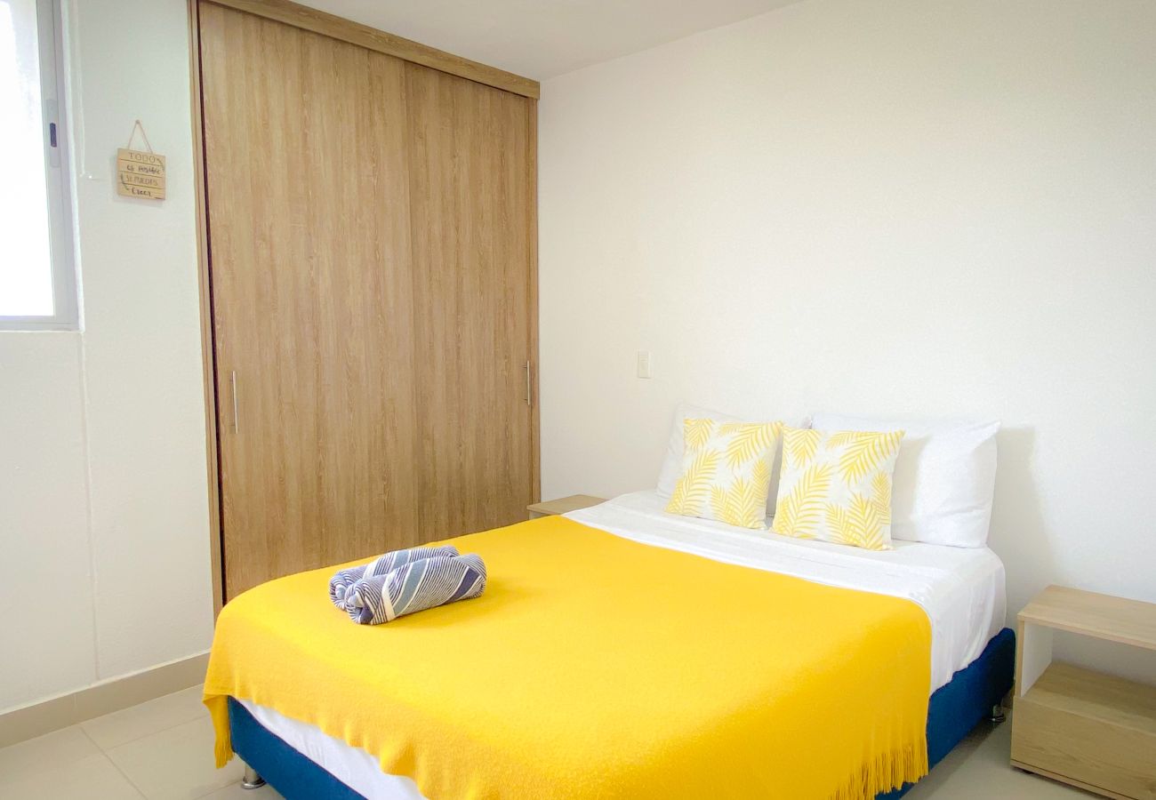 Apartment in Santa Marta - Santa Marta Natural Getaway: Mountain & Greenery Views 2BR, 2 Baths & Free Parking